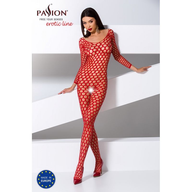 BS077R Bodystocking - Rouge