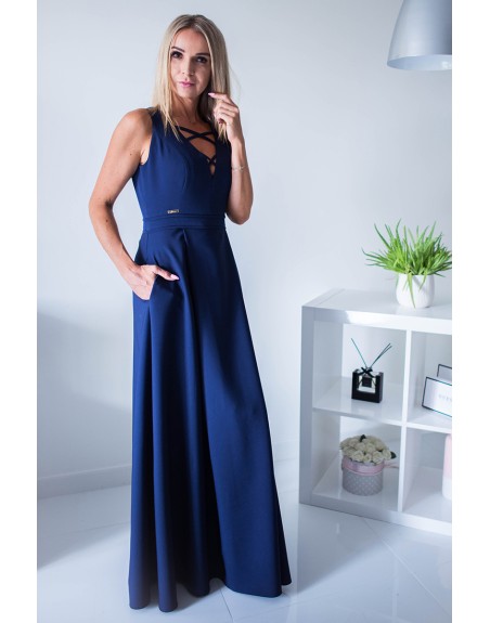  Robe de soirée model 121357 Jersa 