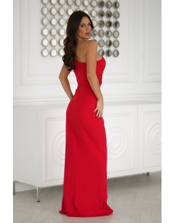  Robe longue model 203927 Bicotone 