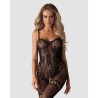 F213 Bodystocking - Noir