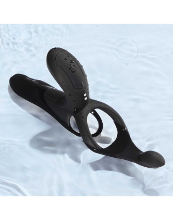 PLEASURE PIVOT Vibromasseur pour couples contrôlé par application - Bleu