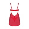 Chilisa babydoll et string - Rouge