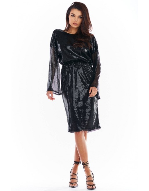  Robe de soirée model 150755 awama 