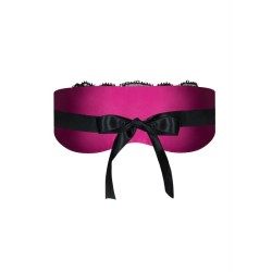 Roseberry Masque - Noir et Fuchsia