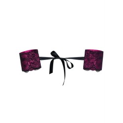 Roseberry Menottes - Noir et Fuchsia