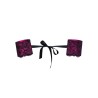 Roseberry Menottes - Noir et Fuchsia