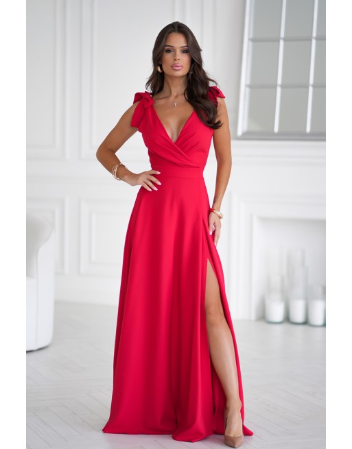  Robe longue model 202371 Bicotone 