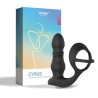 Cyrus - Vibromasseur de prostate va et vient contrôlé par application - Noir