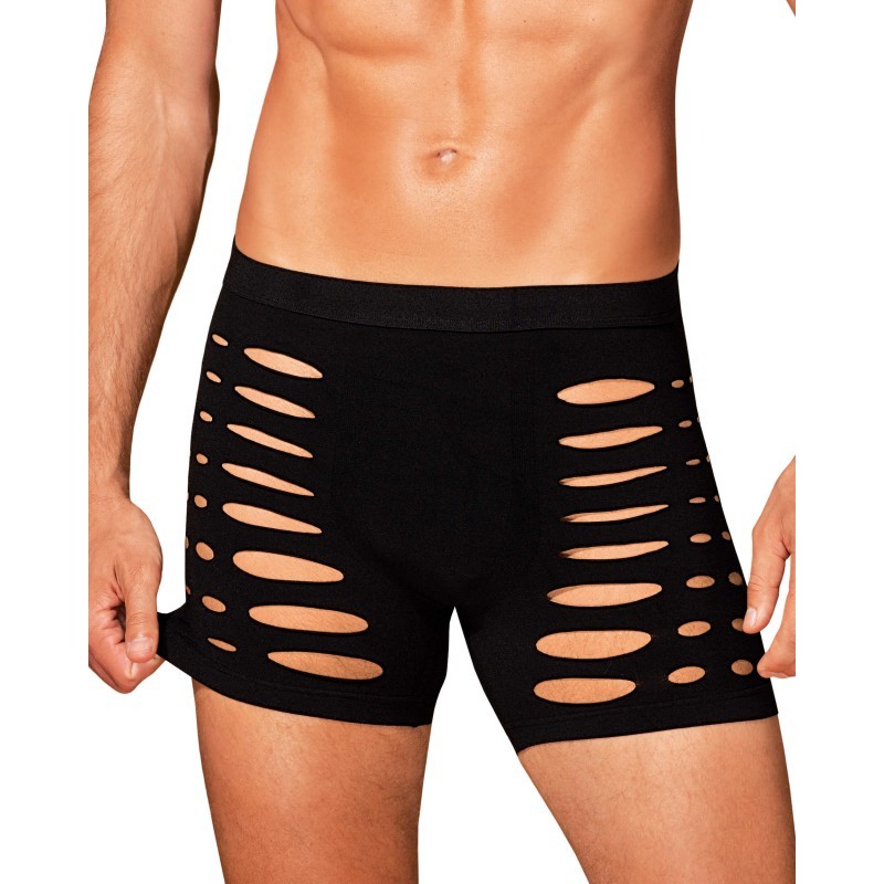 M104 Boxer short Homme noir