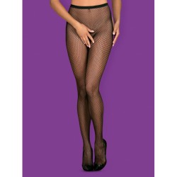 S233 Collants ouverts - Noir