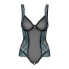 Amanta Body ouvert - Noir et Turquoise