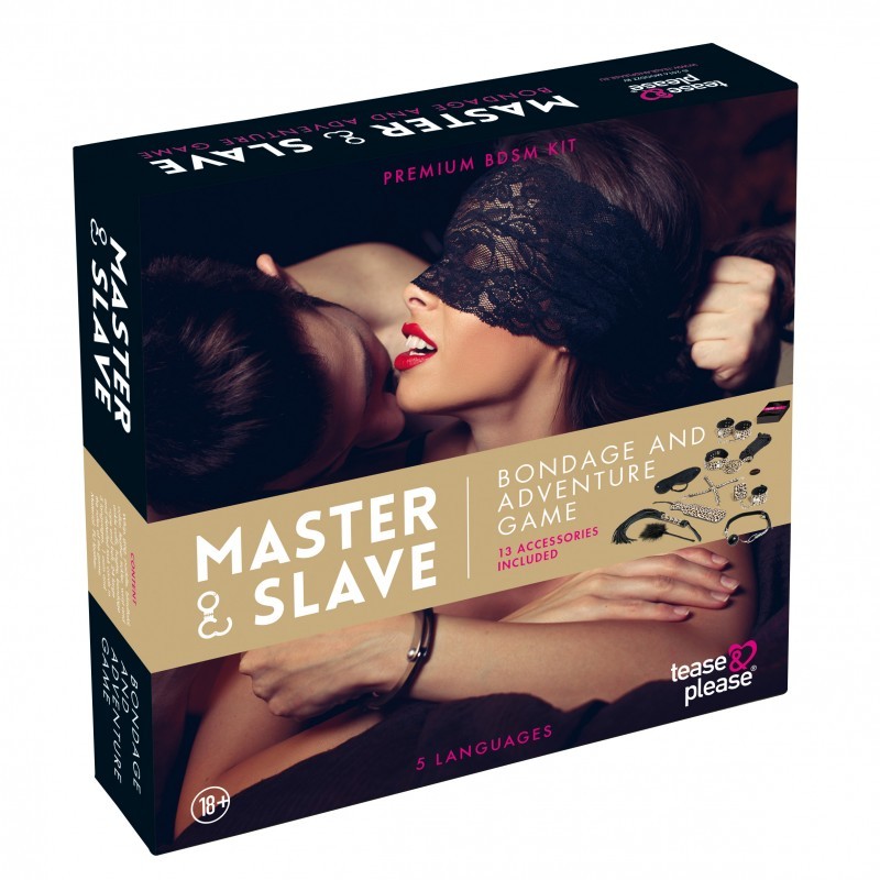 Kit BDSM Master and Slave Premium - Beige