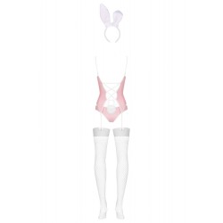 Bunny suit Costume Lapin 4 pcs rose 