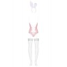 Bunny suit Costume Lapin 4 pcs rose 