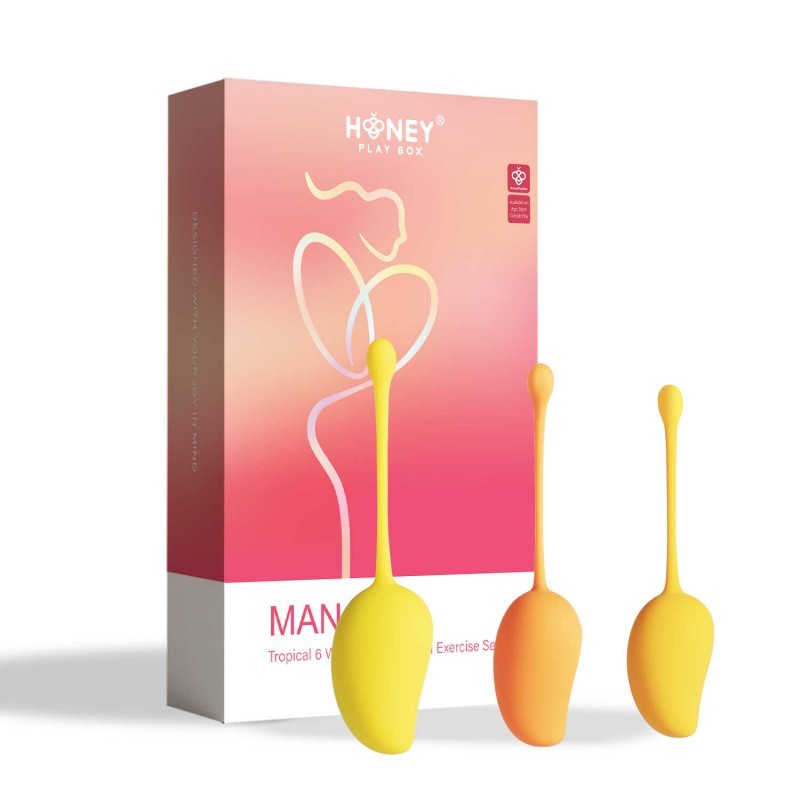 Mango - Set de 6 Boules de geisha