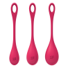 Boules de Geisha Satisfyer Yoni Power 1 - Set de 3 - Rouge