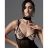 Vila blanes corset et string - Noirs