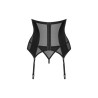 Chic Amoria corset et string - Noir