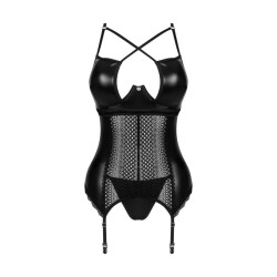 Norides Corset et string - noir