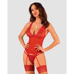 Lacelove Corset - rouge