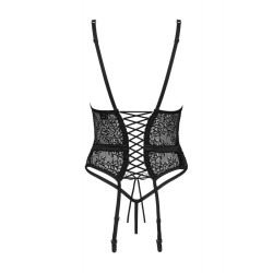 Yaskana Corset et string noir