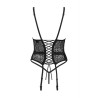 Yaskana Corset et string noir