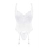 Corset et string blanc Amor Blanco