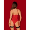 Diyosa Corset et culotte - Rouge