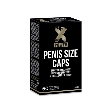 Penis size caps -  60 gélules