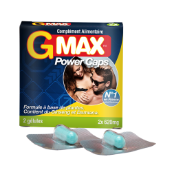 Gmax Power Caps Homme - 2 gélules