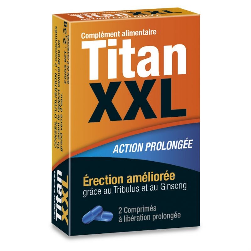 Titan XXL Homme - 2 gélules