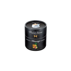 Bougie de massage Fruits exotiques Plaisir secret - 80 ml