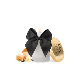 Bougie de massage embrassable - Caramel doux