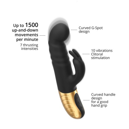 G-stormer Rabbit Dorcel - Noir