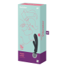 Triple lover Rabbit et Wand Satisfyer - Noir