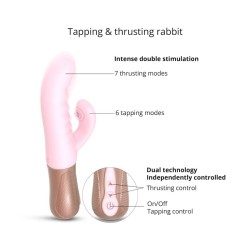 Vibromasseur Rabbit Sassy Bunny - Baby Pink