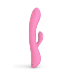 Vibromasseur BUNNY AND CLYDE - PINK PASSION