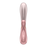 Vibromasseur rabbit chauffant Satisfyer Hot Lover pink