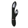 Vibromasseur Dorcel Glam Rabbit 21.8 cm - Noir et Or