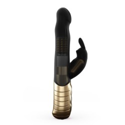 Vibromasseur Dorcel Baby Rabbit 21 cm 2.0 - Noir et Or