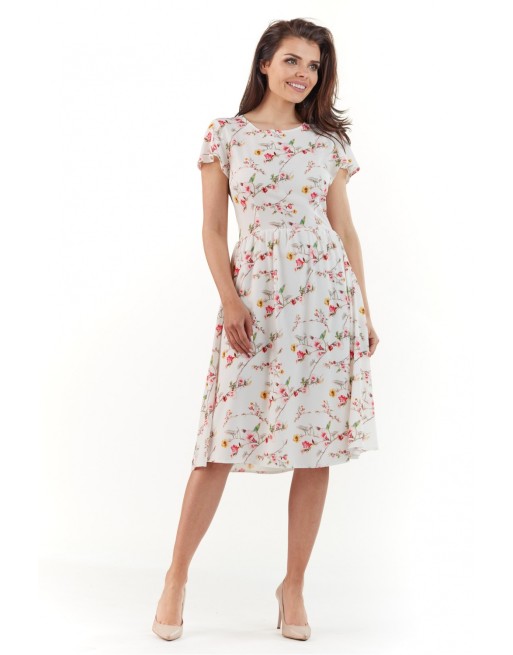  Robe de jour model 117536 awama 