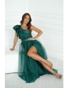  Robe longue model 200242 Bicotone 