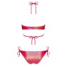 Maillot de bain 2 pcs Coralya - Rouge