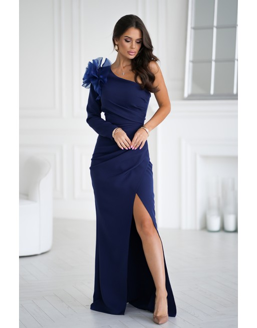  Robe longue model 202374 Bicotone 