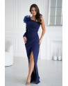  Robe longue model 202374 Bicotone 