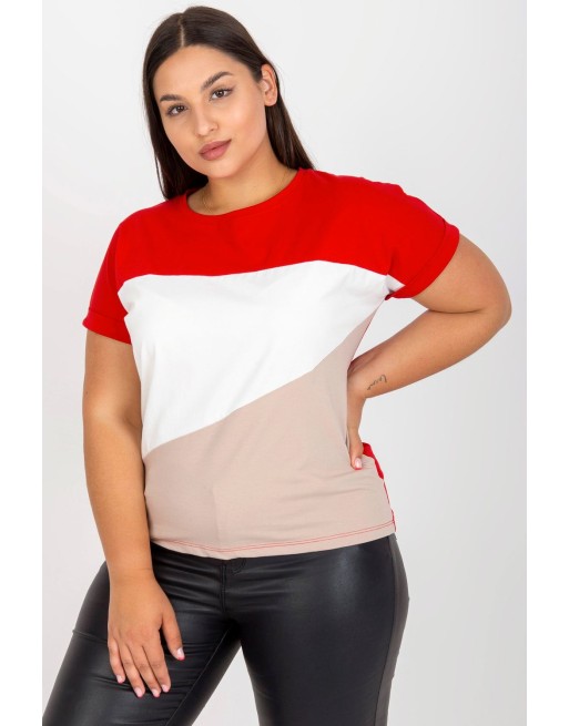  Plus size T-shirt model 166733 Relevance 