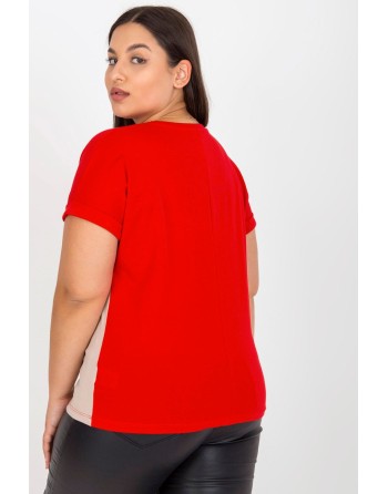  Plus size T-shirt model 166733 Relevance 