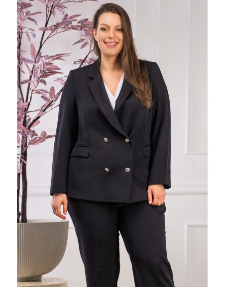  Blazer femme taille plus model 190976 Karko 