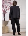  Blazer femme taille plus model 190976 Karko 