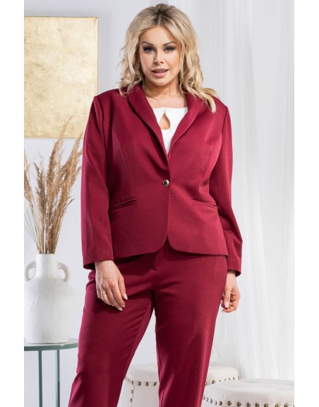  Blazer femme taille plus model 180495 Karko 